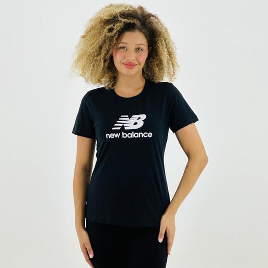 Camiseta New Balance Manga Curta Feminina