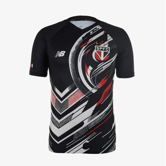 Camiseta New Balance Pre jogo São paulo 25 Masculino