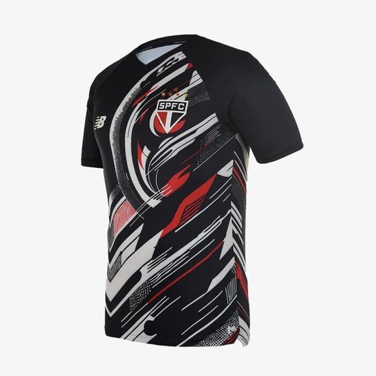 Camiseta New Balance Pre jogo São paulo 25 Masculino