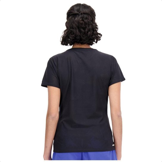 Camiseta New Balance Q Speed Jacquard Feminina
