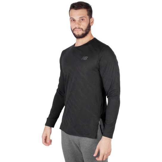 Camiseta New Balance Q Speed Jacquard M/L