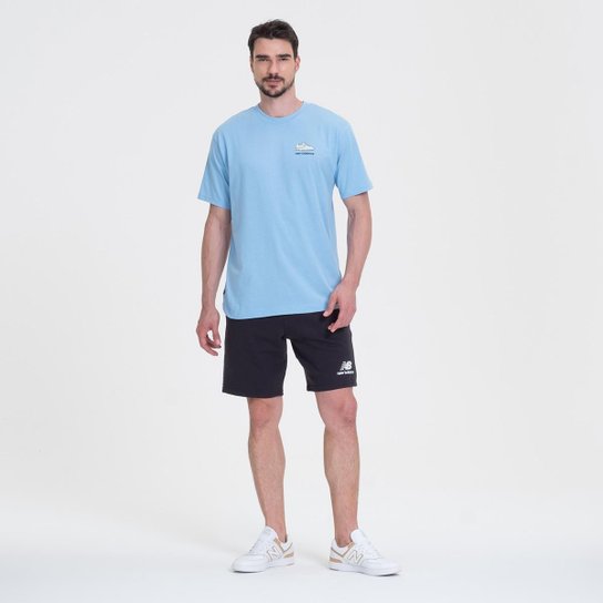 Camiseta New Balance Qt 550 Embroidered Masculina