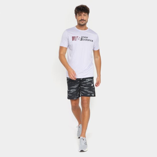 Camiseta New Balance Tenacity Graphic Masculina