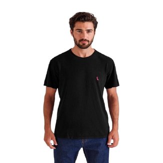 Camiseta Pica Pau Bordado Mauve Reserva