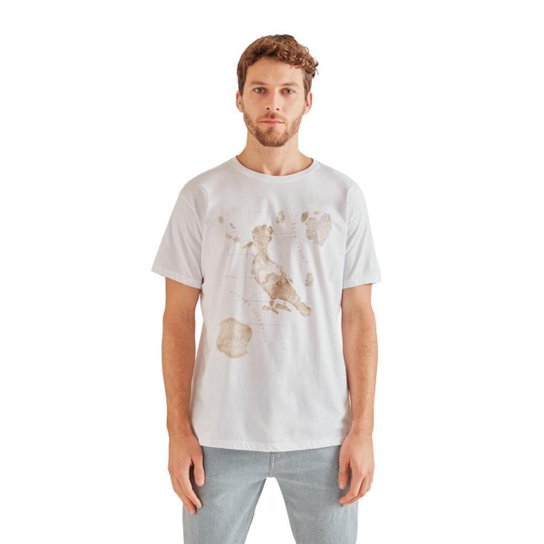 Camiseta Pica Pau Mapa Reserva