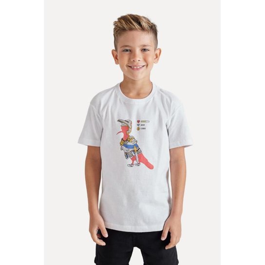 Camiseta Pica Pau Vídeo Game Reserva Mini