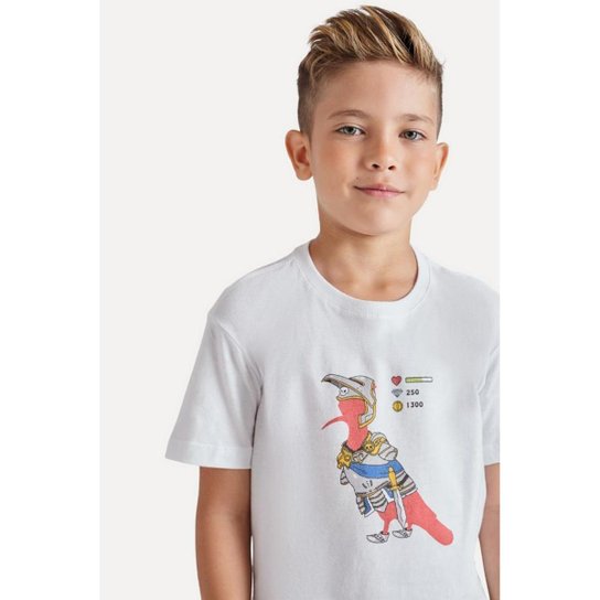 Camiseta Pica Pau Vídeo Game Reserva Mini