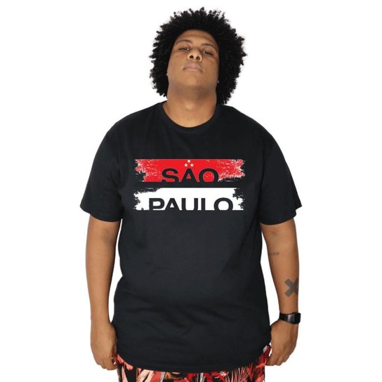 Camiseta Plus Size São Paulo - Times SP