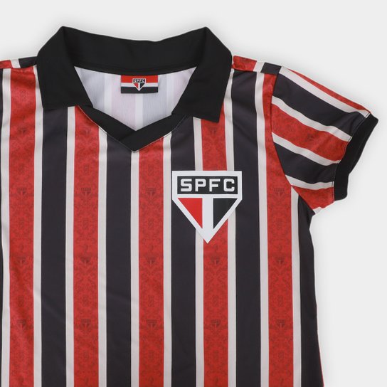 Camiseta  Polo São Paulo Esportiva Feminina