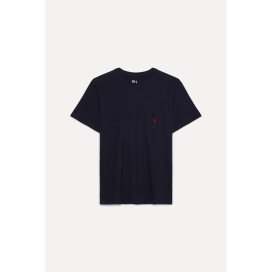 Camiseta Pt Bolso Pica-Pau Bordado Reserva