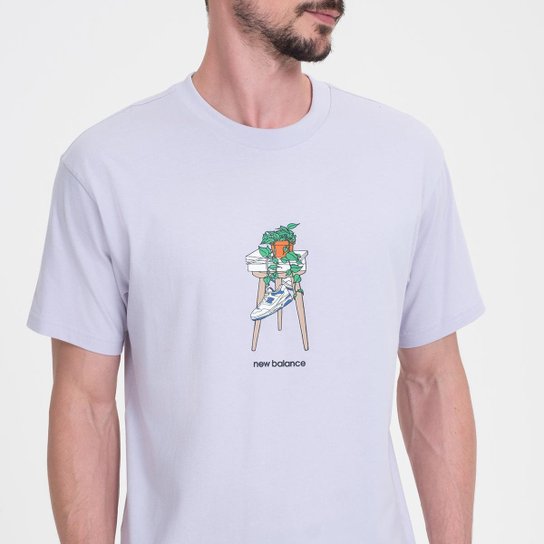 Camiseta Qt 550 Houseplant Masculina