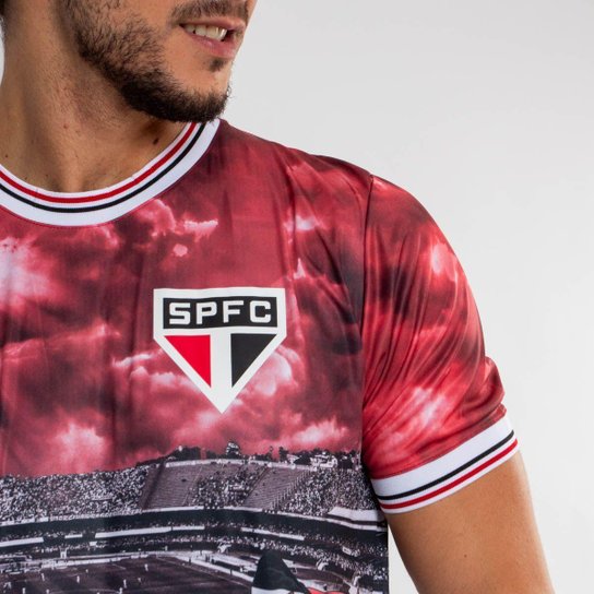 Camiseta Quebrada Sublimado São Paulo
