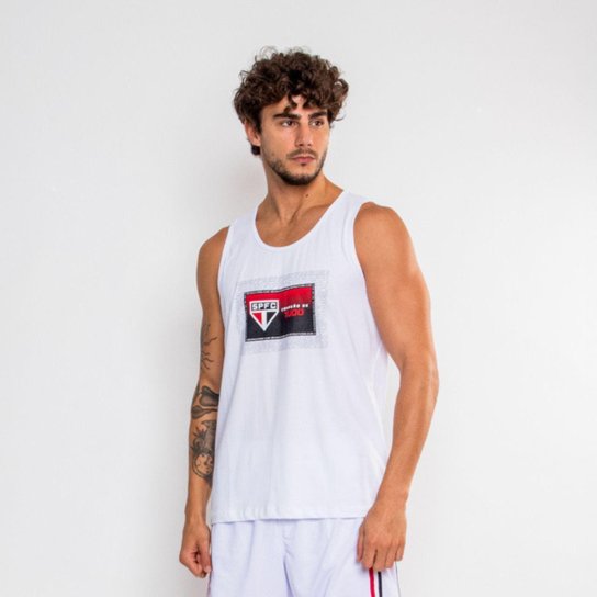 Camiseta Regata Oficial São Paulo Campeão De Tudo Masculina