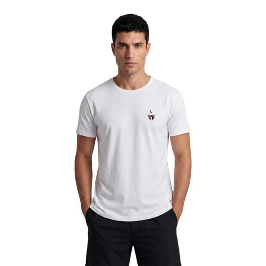 Camiseta Reserva Escudo Pica Pau São Paulo Masculino