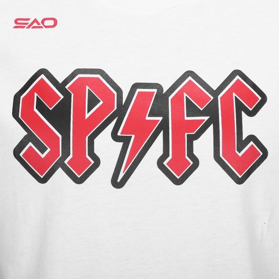 Camiseta São Paulo Acdc Masculina