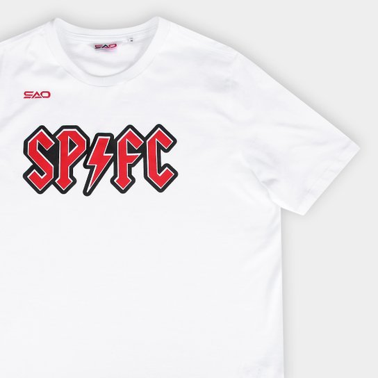 Camiseta São Paulo Acdc Masculina