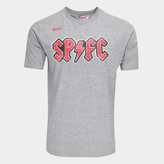 Camiseta São Paulo Acdc Masculina