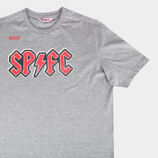 Camiseta São Paulo Acdc Masculina