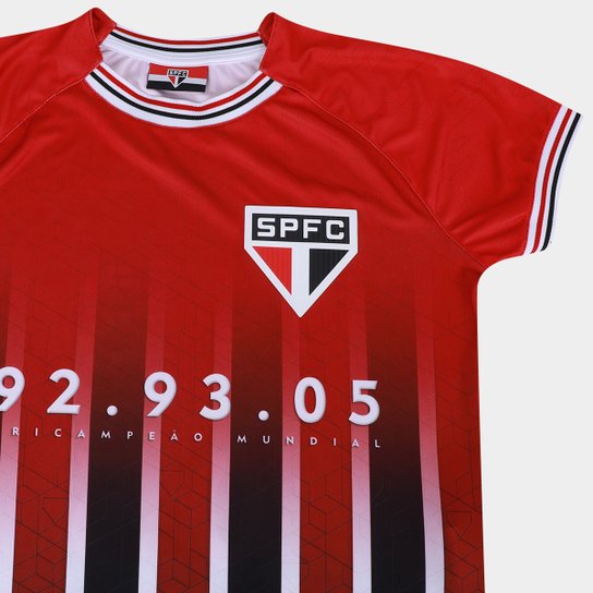 Camiseta São Paulo Baby Look Esportiva Feminina
