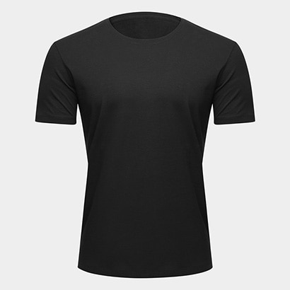 Camiseta São Paulo Blanks Masculina - Preto