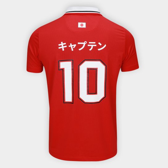 Camiseta São Paulo Capitão Tsubasa Masculina