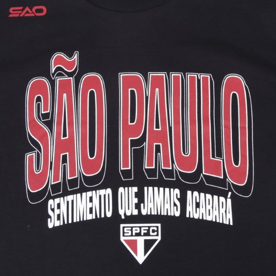 Camiseta São Paulo Casual Feminina