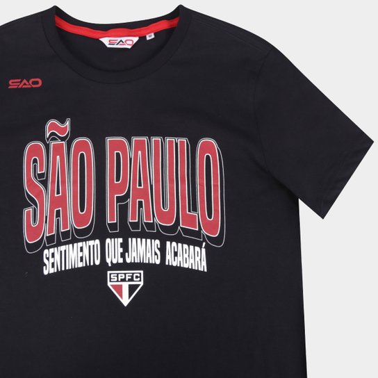 Camiseta São Paulo Casual Feminina