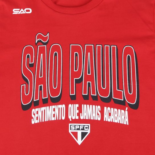 Camiseta São Paulo Casual Feminina