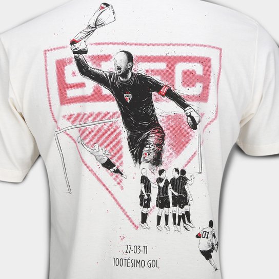 Camiseta São Paulo Classic 100 Gol Masculina