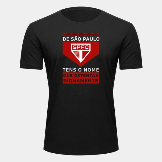 Camiseta São Paulo De SPFC Tens o Nome