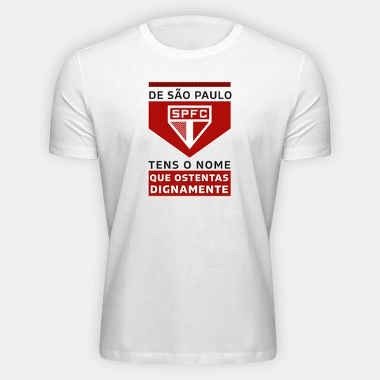 Camiseta São Paulo De SPFC Tens o Nome