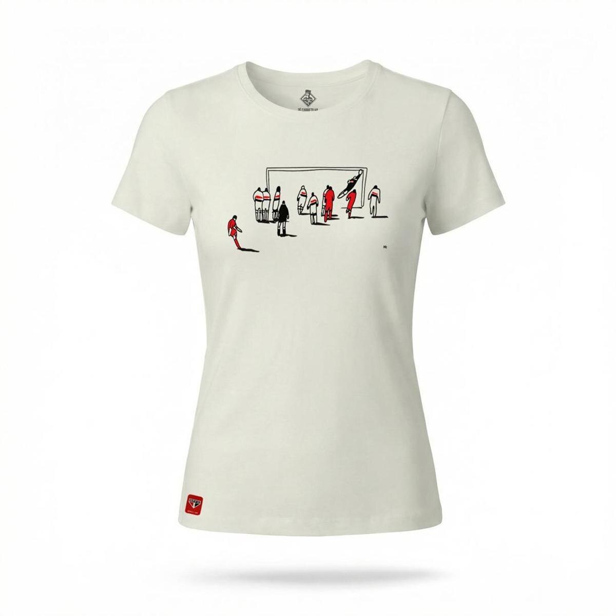 Camiseta São Paulo | DEFESA MITOLÓGICA - MT - Feminina | Zé Carretilha