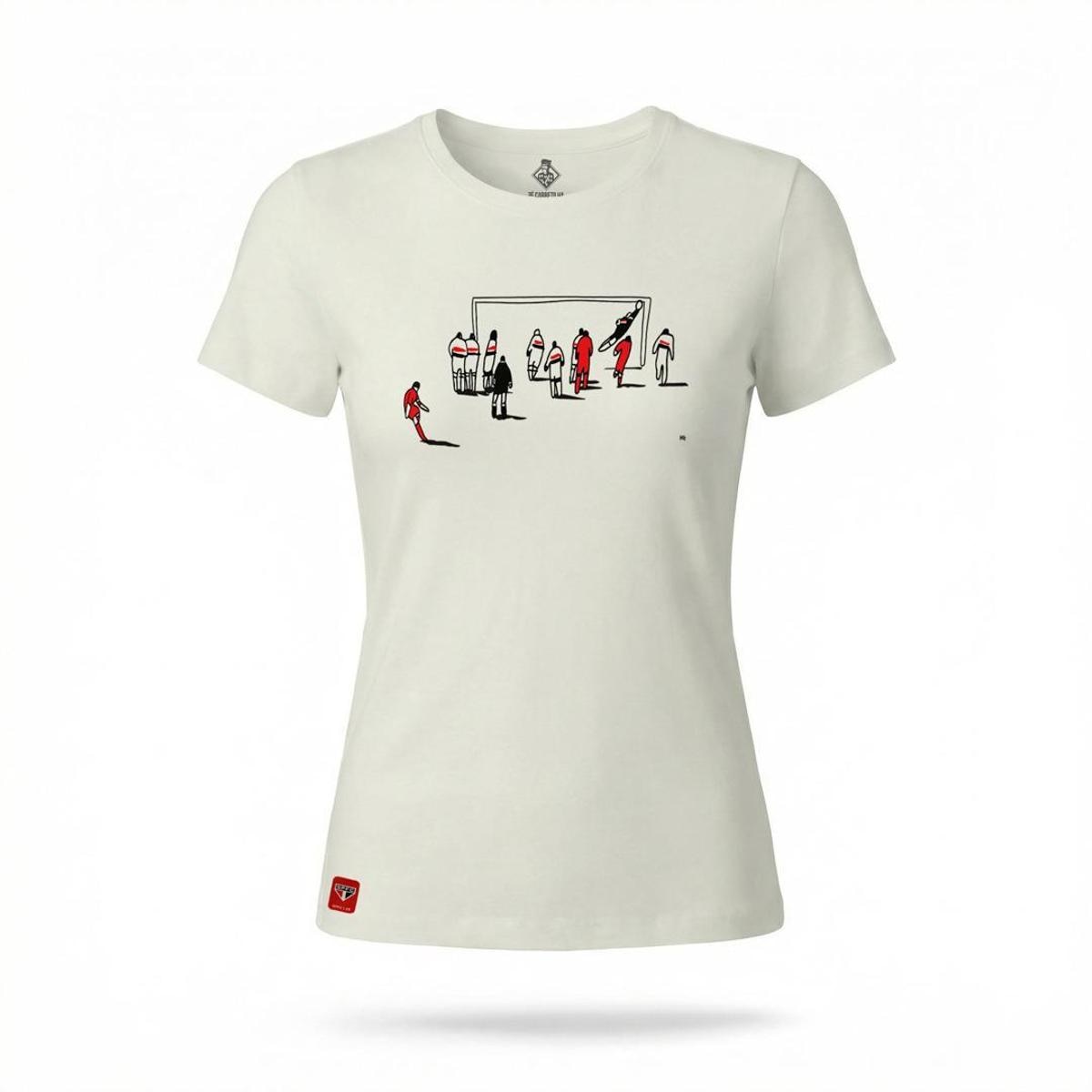 Camiseta São Paulo | DEFESA MITOLÓGICA - MT - Feminina | Zé Carretilha