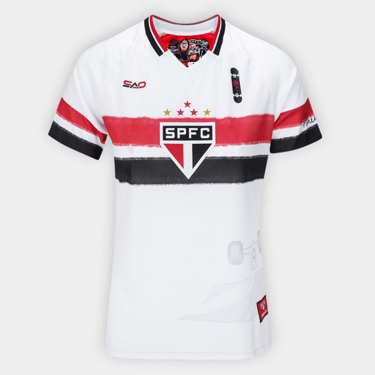 Camiseta São Paulo Fantasy Linha Pamela Feminina