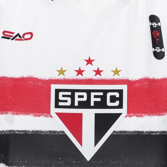 Camiseta São Paulo Fantasy Linha Pamela Feminina