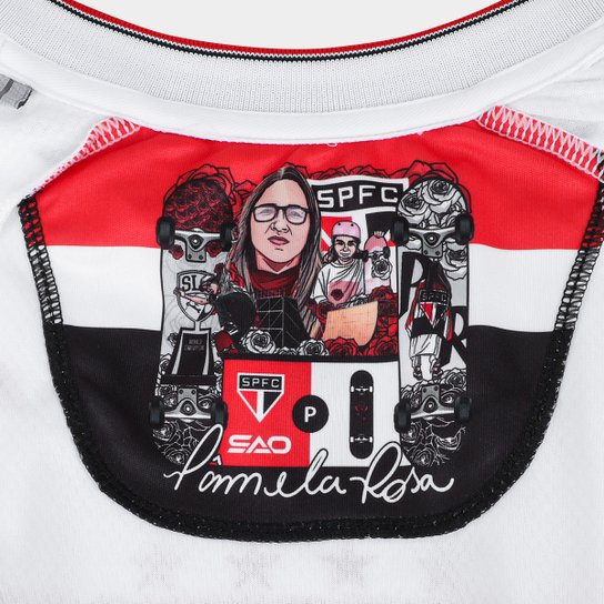 Camiseta São Paulo Fantasy Linha Pamela Feminina