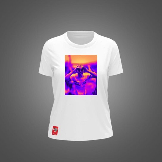 Camiseta São Paulo Feminina Zé Carretilha Coruja SPFC