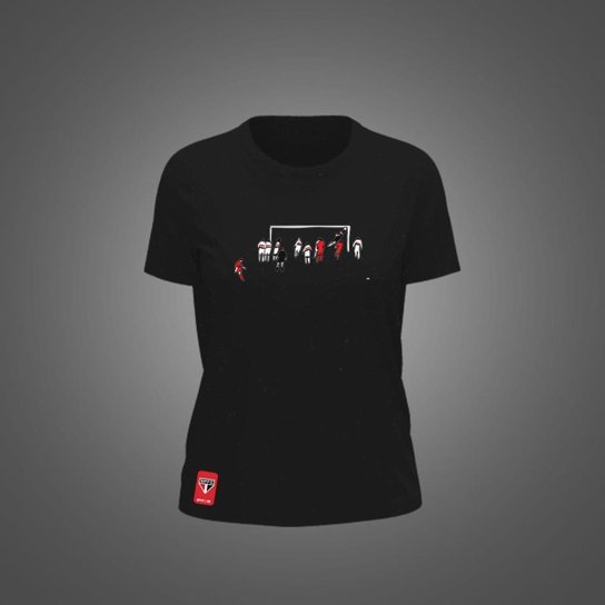 Camiseta São Paulo Feminina Zé Carretilha Defesa Mitológica - M. Trajano SPFC