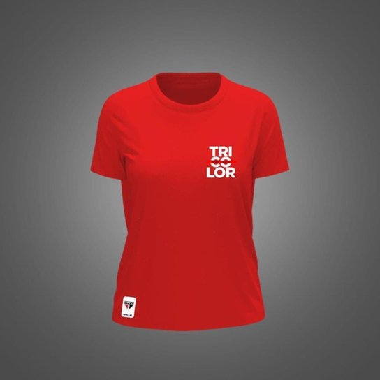 Camiseta São Paulo Feminina Zé Carretilha Estádio SPFC