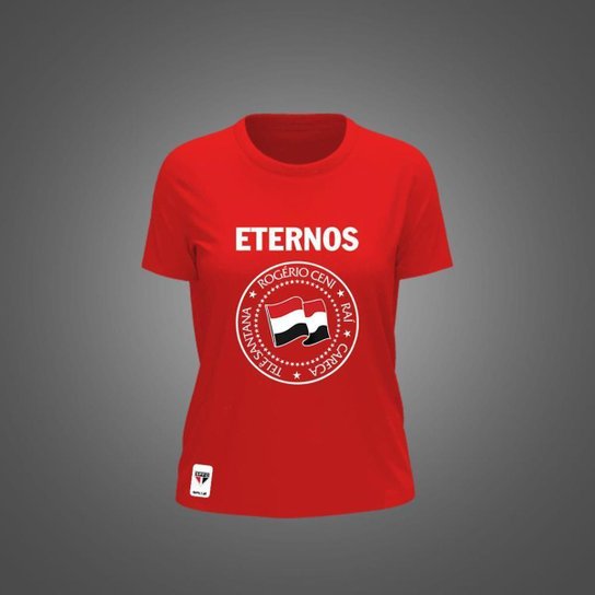 Camiseta São Paulo Feminina Zé Carretilha Eternos SPFC