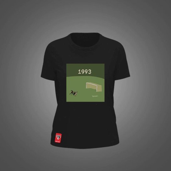 Camiseta São Paulo Feminina Zé Carretilha Gol Espírita SPFC