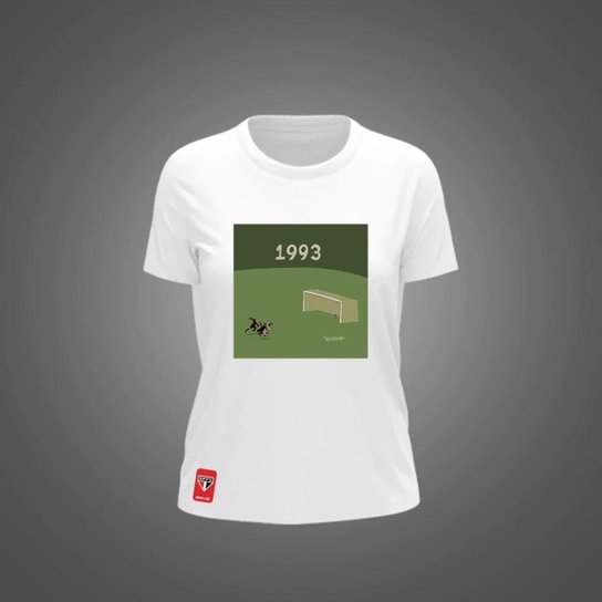 Camiseta São Paulo Feminina Zé Carretilha Gol Espírita SPFC