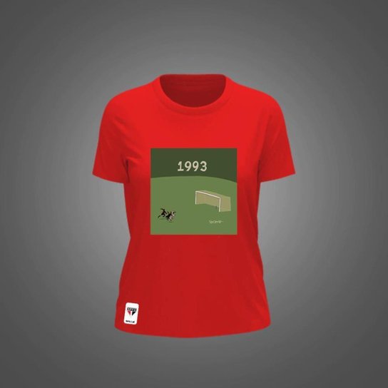 Camiseta São Paulo Feminina Zé Carretilha Gol Espírita SPFC