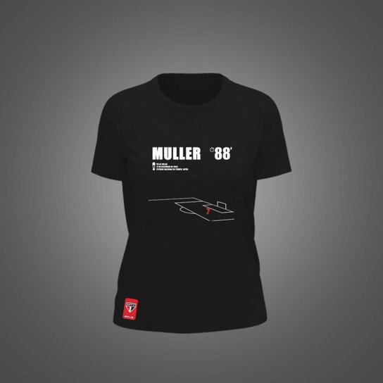 Camiseta São Paulo Feminina Zé Carretilha Muller 93 SPFC