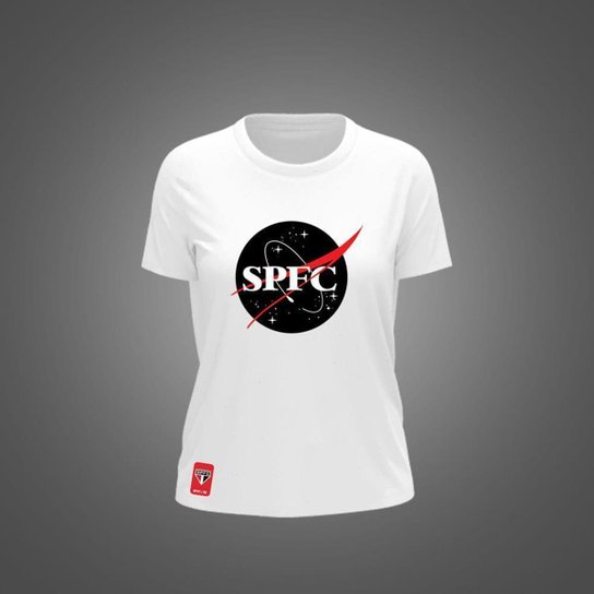 Camiseta São Paulo Feminina Zé Carretilha Nasa SPFC