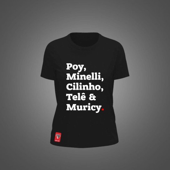 Camiseta São Paulo Feminina Zé Carretilha Professores SPFC