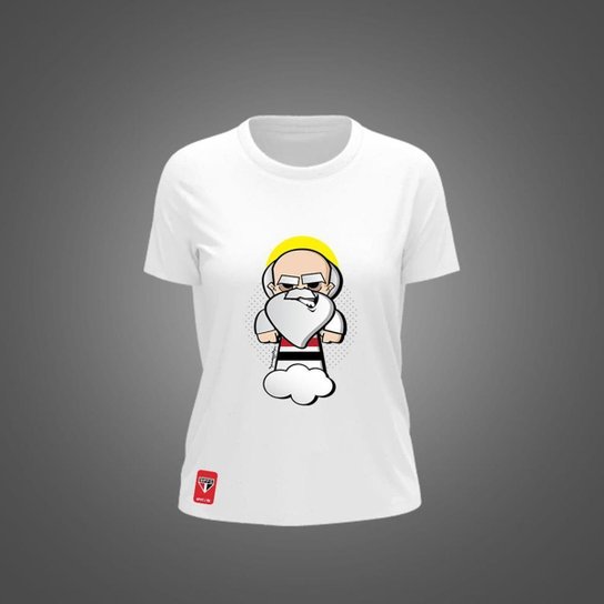 Camiseta São Paulo Feminina Zé Carretilha Santo Paulo SPFC