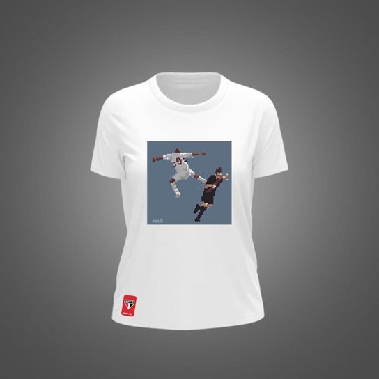 Camiseta São Paulo Feminina Zé Carretilha Voadora Em Argentino - M. Trajano SPFC