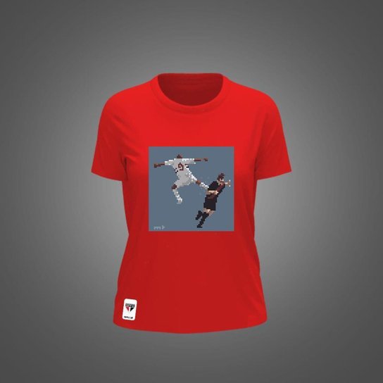 Camiseta São Paulo Feminina Zé Carretilha Voadora Em Argentino - M. Trajano SPFC