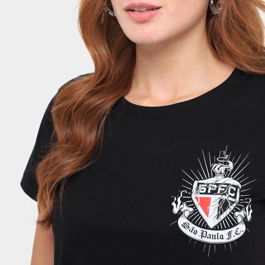 Camiseta São Paulo Feminina
